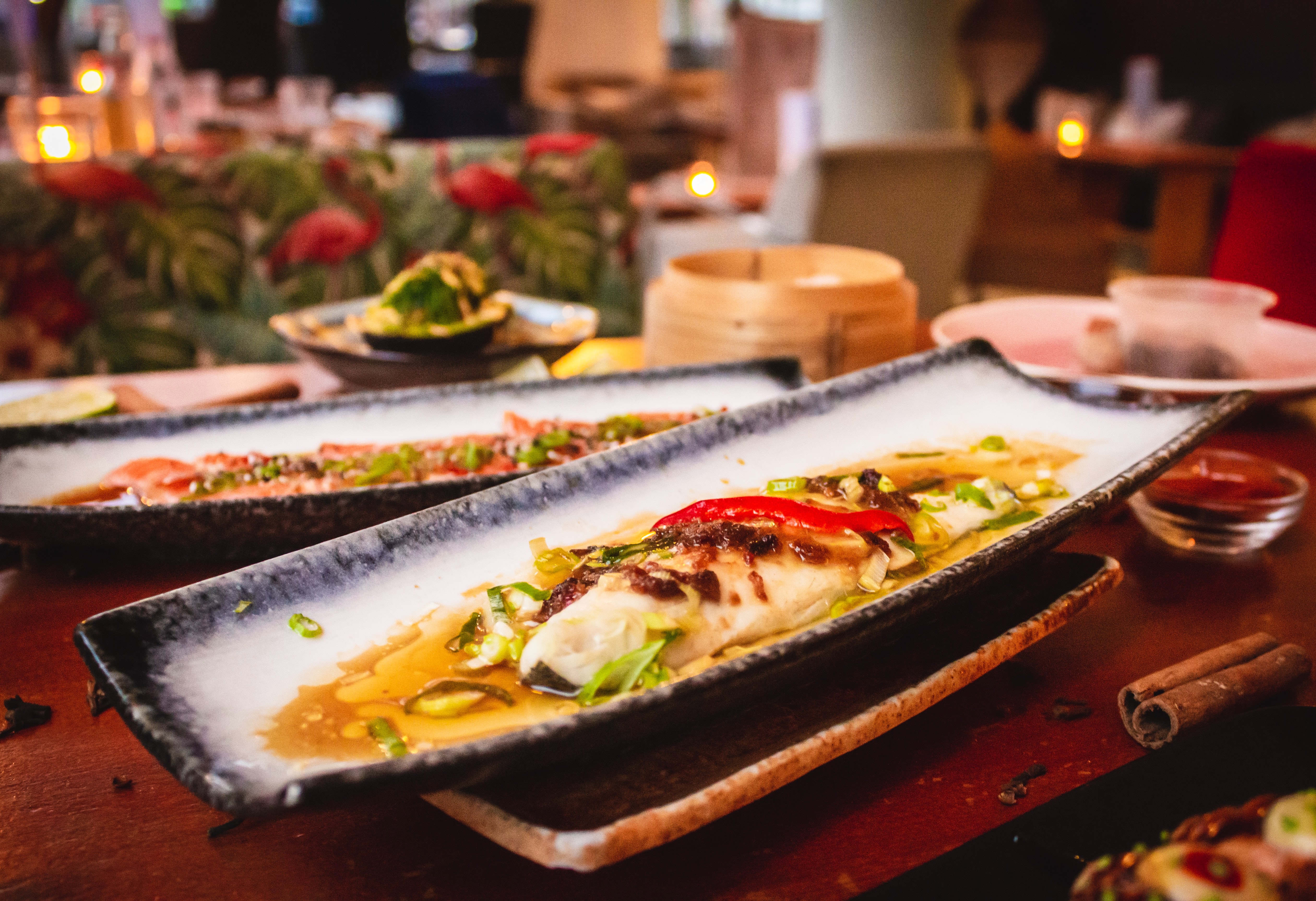 Photo d'un plat au restaurant - Le délice des sens